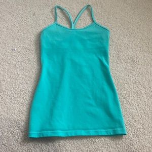 Lululemon y tank with built in bra